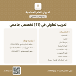 برنامج التدريب التعاوني بالديوان العام للمحاسبة في 11 تخصصًا