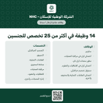 وظائف الشركة الوطنية للإسكان NHC للجنسين