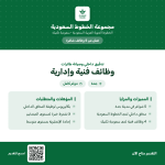 5 وظائف فنية وإدارية في الخطوط السعودية بجدة